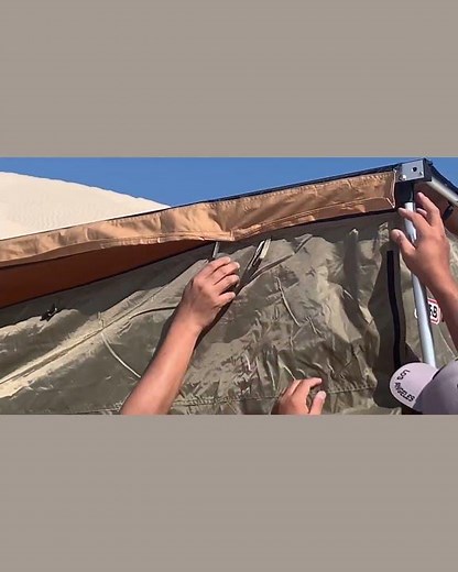 ARB DELUXE AWNING ROOM SET UP