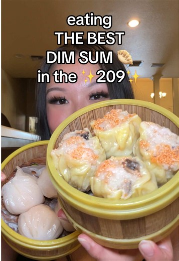 eating THE BEST DIM SUM in the 209! from Oriental Chef in Stockton, California The chef is from San Francisco, and you can really taste it in the quality of the food! I reviewed the beef chow fun, bbq pork cheung fun (rice rolls), salt and pepper chicken wings, deep fried shrimp balls, siu mai, har gow, shark fin dumplings, deep fried meat dumplings, baked bbq pork bun, salted egg yolk custard bun, and deep fried custard dumplings