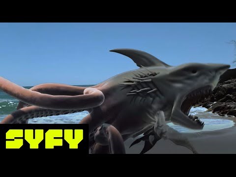 Shark Bites - Sharktopus | Sharkathon | SYFY