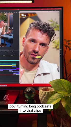 Podcast clips edited for a client 🎙️ A great podcast clip can turn one conversation into thousands of views. The right cuts, captions, and pacing make the moment more engaging and shareable. If you're a podcaster, creator, or personal brand looking to turn long podcasts into high-performing short clips… 📩 DM me “PODCAST” and I’ll help you turn your episodes into scroll-stopping content. #podcastclips #podcastediting #contentclips #videoeditor #podcastcontent