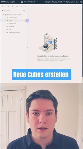 Cubes in Planning Analytics erstellen