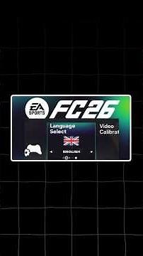 How to Switch Language in EA FC 26 ✅ Quick Tutorial