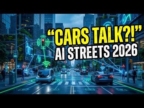 V2X Communication AI 2026: Cars and Roads Chatting for Safer US Streets