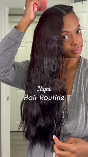 Easy night haircare routine, preserve & repair damaged hair with Kerastase #bondrepair #kerastase