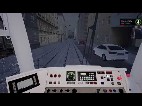 Gameplay Tram Sim Console Edition # Route von Prater Hauptallee nach Stephan Fadinger- Platz in Wien