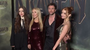 Aaron And Sam Taylor-Johnson Make Red Carpet Appearance With Daughters