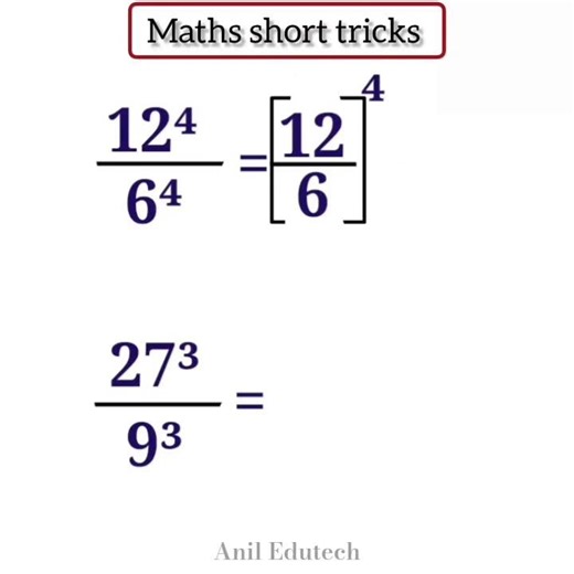 Solve Powers in Seconds 🤯 | Secret Maths Shortcut #shorts #power #seconds #aniledutechyt #maths #ssc