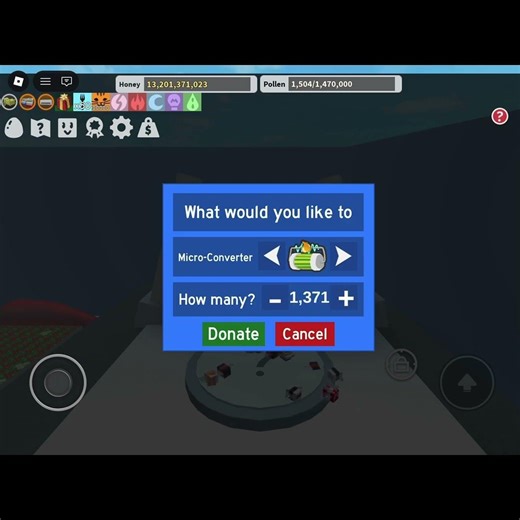 Donating 10k+ converters to wind shrine #roblox#bws