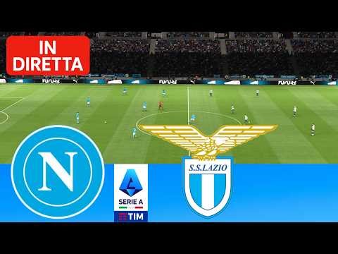 🔴 IN DIRETTA: Napoli vs Lazio Partita | Serie A 2025–2026 | Simulazione Partita Completa