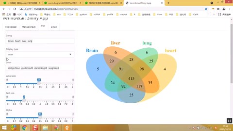 韦恩图工具venndetail（三）绘制vennpie详解
