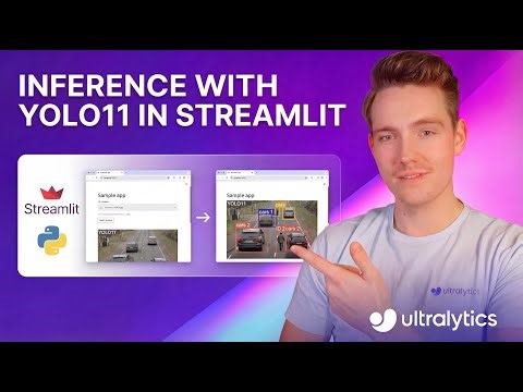 How to Build a Live Inference Application with Ultralytics YOLO | Streamlit, CLI & Python 🚀 🤯