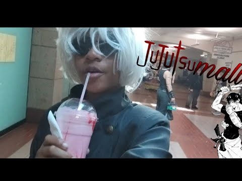 I cosplay gojo in a mall so enjoy