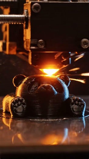 🐼 From Blueprint to Reality – 3D Printing a Cute Panda Toy!