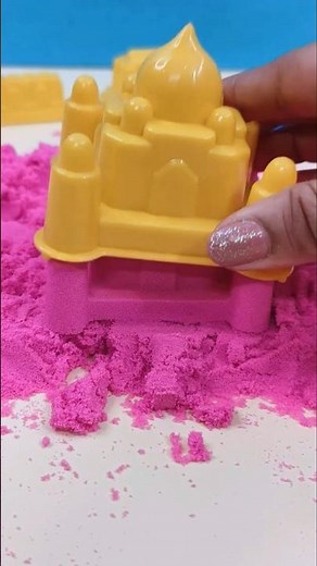 🏰 Let’s Build a Castle! | Fun Kinetic Sand Play for kids | Beach Song #cocomelon #toddlerlearning
