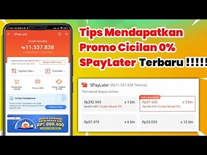 Tips on How to Get the Latest 0% Installment Promo on Shopee's SPayLater