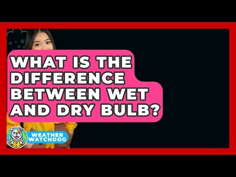 What Is The Difference Between Wet And Dry Bulb? - Weather Watchdog