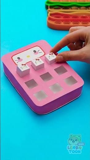 ✋ DIY Fidget Toy Time! 💕 Learn and Play Together with Teacher! 🎉