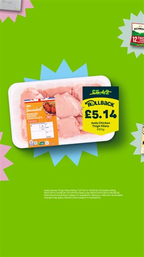 1000s of products on Rollback across the store & online Shop now 🛒 | Asda