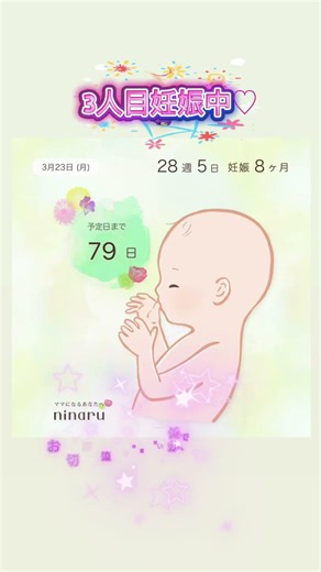 🤰3人目妊娠中♡…..28w.5d (切迫早産の疑い💦)
