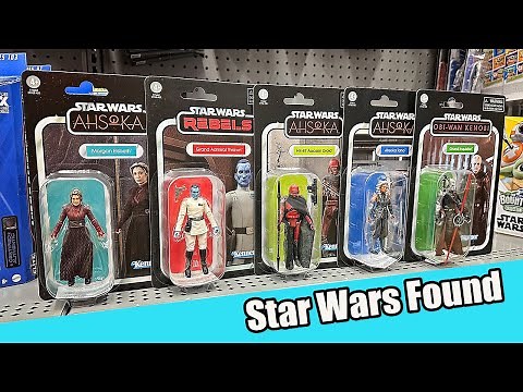 New Stars Wars Figures and Funko | Multiple Walmarts Toy Hunt