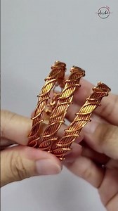 Leaf bracelet - Free tutorial video link above the title #shortsvideo #wireworks