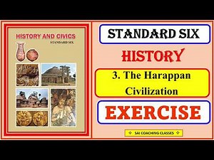 6 history chapter 3 The Harappan civilization question answers | Exercise Class 6 History