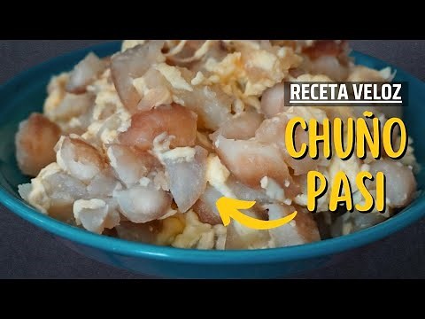 La Receta Tradicional del CHUÑO PASI un Plato DELICIOSO de la COCINA PERUANA.