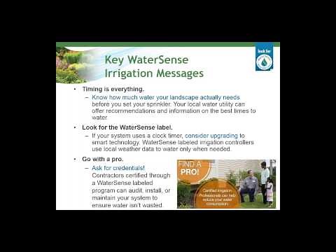 How WaterSense Is Enhancing Efficient Irrigation Technologies and Services