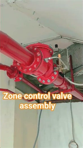 zone control valve assembly #fire #firefighting #construction #hydrant #hosereel