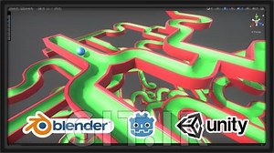Game Making with Blender and Building in Unity and Godot