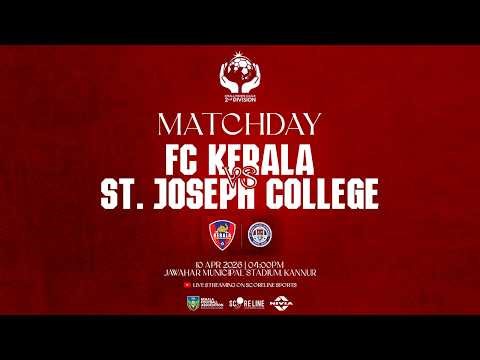 LIVE | Fc Kerala vs St.joseph college | Kerala Premier League 2nd Division