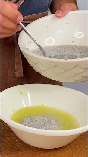 🍋🥥 "Refreshing Lemon Chia Pudding | Easy Recipe - Healthy Dessert" 🍋