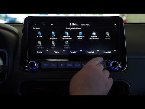 2022 Hyundai Kona N Line - Navigation System