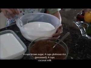 kalamay recipe