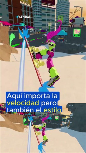 Como si JET SET RADIO y SSX tuvieran un hijo 💥🏂 #hyperyuki #juegoscuriosos #gaming #vandal