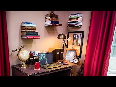 Home & Family - Turning Old Books into Beautiful Floating Shelves