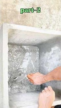 DIY Large Concrete Vase 🏺 | Easy & Budget-Friendly 🧠✨ #diy part-2