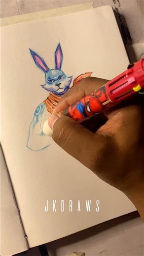 RAISTAR drawing with MULTICOLOR PEN - FREE FIRE ⚡️| PEN art #art #shorts #penart #raistar #freefire