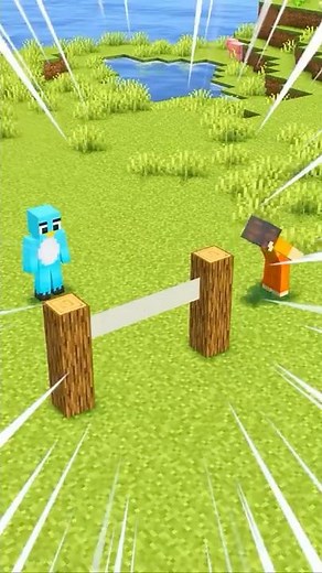 Can You Get Through the Tape? #minecraft