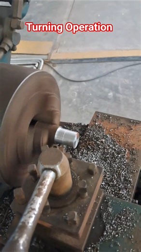 Turning Operation #Lathe Operation #Manufacturing process # short