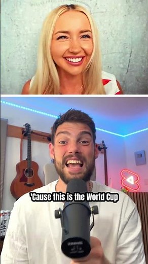 ACTUALLY SINGING THE WORLD CUP SONG BY SPEED #shorts