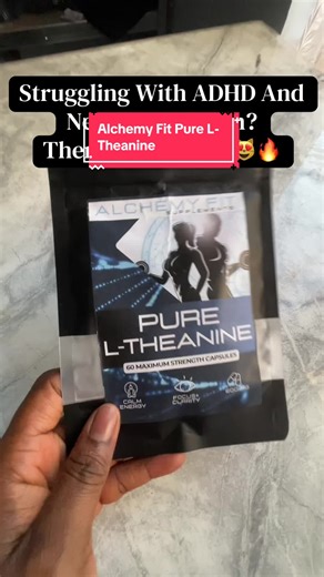 If you’re Struggling to focus this L-Theanine is a game changer!🔥🔥 #Alchemy Fit Pure L-Theanine 600mg vegan Capsules #healthylife #productivity #brainboost #tiktokmademebuyit