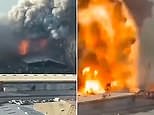 Close footage captures devastating moment of Beirut explosion