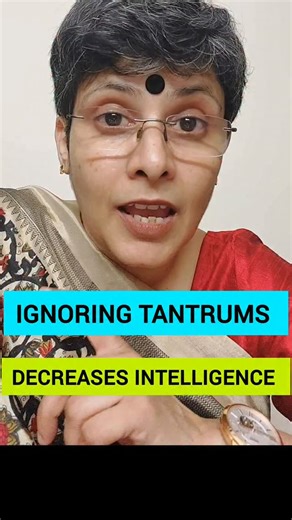 Dr Debmita Dutta - Parenting Expert on Instagram: "Do not Ignore your child’s tantrums Ignoring tantrums decreases intelligence 1. Ignoring means - No interaction Serve-and-return builds neural connections Ignoring reduces the number of neural connections. 2. Ignoring means - No Interpretation Naming feelings connects the emotional brain with the thinking brain and builds resilience Ignoring leads to more tantrums 3. Ignoring means - No Involvement Guiding problem-solving builds the thinking bra
