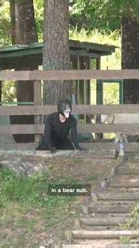 What a man in a bear suit reveals about climate change in Japan