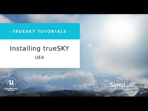 trueSKY - Setup for UE4