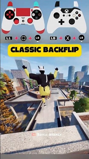 Classic Backflip Tutorial in Rooftops & Alleys | The Parkour Game