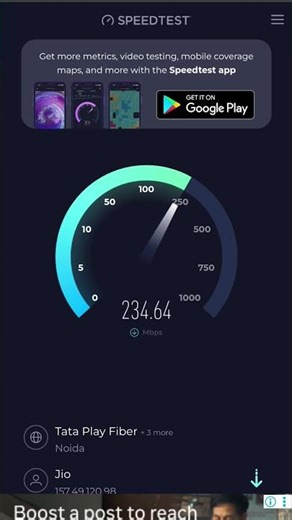 JIO 5G speed test on Mediatek Dimensity 6080 (6 nm) device