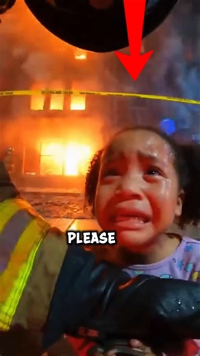 Crying Girl Begs Firefighter to Save Her Dog… What Happens Next Is Heroic