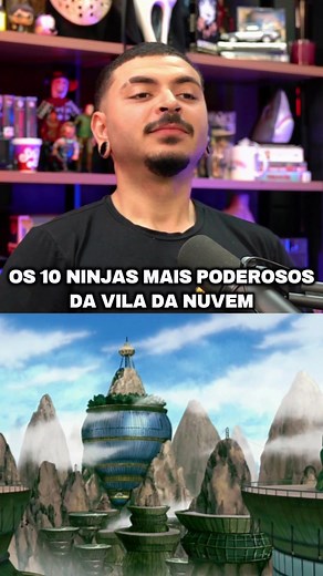 Os 10 ninjas mais poderosos da Vila da Nuvem